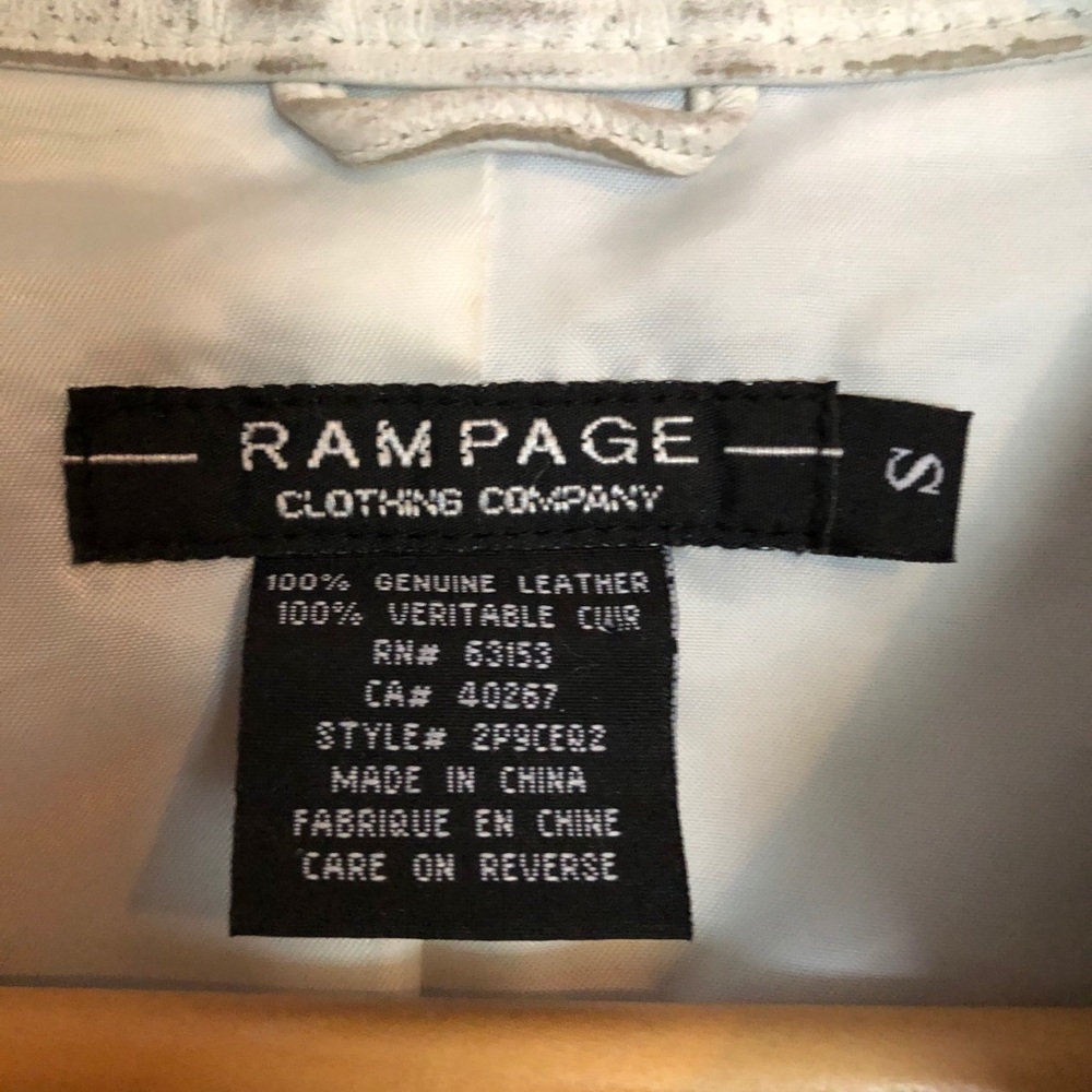 Rampage LeatherJacket Size S - Picture 5 of 11